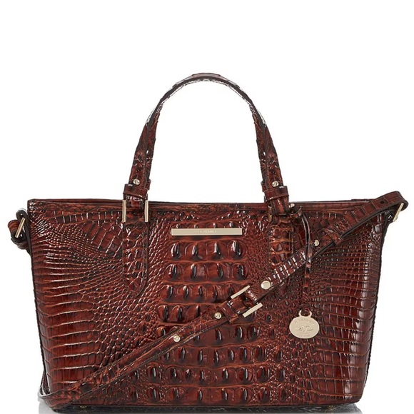 Melbourne Collection Asher Crocodile 🐊 Embossed Tote Bag (Mini) - Picture 3 of 10